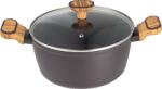 Bergner BG-56037-GY Lábas fedővel, 24cm (BG-56037-GY)