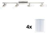 EGLO Spot LED Eglo MY CHOICE 4xE14/4W/230V crom/alb (EG31128D)