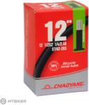 Chaoyang 12 x 1/2 x 2 1/4 belső cső, 33 mm-es autószelep