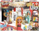 Educa Lucru creativ My Modell Doll Design Gala Night Educa confecționează-ți propriile păpuși de gală 5 modele de la 6 ani (EDU20099)