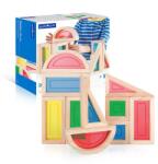 Guidecraft Rainbow Blocks set 10 piese, Guidecraft (G3015)