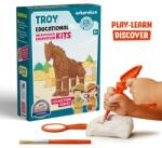 ARKEROBOX - Set arheologic educational si puzzle 3D, Grecia Antica, Calul Troian (ARK2179) - ookee