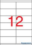 APLI Etikett, univerzális, 105x48 mm, APLI, 1200 etikett/csomag (LCA3139) - kecskemetirodaszer
