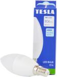 TESLA Tesla - CANDLE gyertya, E14, 7W, 230V, 806lm, 25000h, 4000K nappali fehér, 180 (CL140740-1)