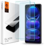 Spigen GLAS. tR SLIM 0.2mm Tempered Glass 2buc (Xiaomi Redmi Note 12 Pro 5 G, 12 Pro+ Plus, Poco X5 Pro 5 G) AGL06045 (AGL06045)