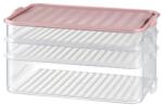 GONDOL IRIS G-464 EASY-CLICK háromszintes ételtároló szett 2x750ml+1.600ml 15, 5x23x12, 5cm (G-464) - bestbyte