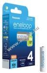 Panasonic Panasonic eneloop AAA, mikro akku 800mAh 4db/csomag (BK-4MCDE/4BE)