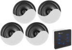 Power Dynamics Powerline AB100BSET (falba építhető erősítő + hangszórók) szett (4x20W) (952460)