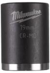 Milwaukee 3/8" Dugókulcsbetét hatlapú, gépi, rövid 19 mm - 1 db (MI-4932478018)