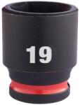 Milwaukee 3/8" Gépi Dugókulcs 6 lapú, rövid 19 mm - 1 db (MI-4932480276)
