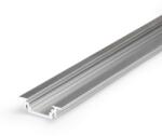  Led profil sín, GROOVE 10, ELOXÁLT süllyesztett, 2m /szál (SL-LPS-GRO10-ELOX)