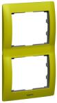 Legrand Galea Life keret 2-es függőleges, csillámzöld (LEG-771926)