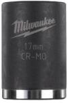 Milwaukee 3/8" Dugókulcsbetét hatlapú, gépi, rövid 17 mm - 1 db (MI-4932478016)