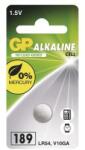 GP Batteries Alkáli gombelem LR54 (189F) 1db/bliszter (EMOS-B13892)