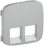  Valena Allure 2xRJ11/RJ45 aljzat burkolat, Alumínium (LEG-755427)