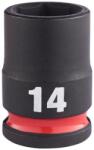 Milwaukee 3/8" Gépi Dugókulcs 6 lapú, rövid 14 mm - 1 db (MI-4932480271)