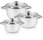 Rosberg Set oale Rosberg R51210O6, 6 piese, 3-5 L, Capac din stica, Inox (R51210O6)