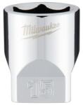Milwaukee 1/4" Dugókulcsbetét rövid - 15 mm - 1 db (MI-4932478323)