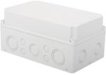 TP Electric Kötődoboz 180x300x150 IP67 perforált oldalfal, teli tető, 10db kikönnyítés (TP-3310-272-0600)