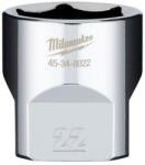 Milwaukee 3/8" Dugókulcsbetét rövid - 22 mm - 1 db (MI-4932479998)
