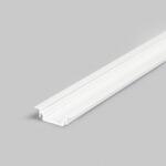  Led profil sín, GROOVE 10, FEHÉR, süllyesztett, 2m /szál (SL-LPS-GRO10-FEHER)