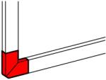  DLP alu kanyarelem 50x150 (LEG-011245)