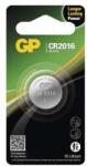 GP Batteries Lítium gombelem CR2016 1db/bliszter (EMOS-B15161)