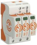 OBO Surgecontroller V20, hárompólusú kivitel, II típus, V20-3-280, 280V, OBO 5095163 (OBO-5095163)