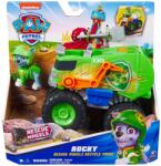 Spin Master Paw Patrol Paw Patrol, Rescue Wheels, vehicul lui Rocky Figurina