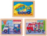 Goki Puzzle din lemn Goki - La serviciu (sortiment) (57739) Puzzle