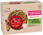 ONE Purina One Mini Adult Weight Control cu Curcan - 10 x 85 g