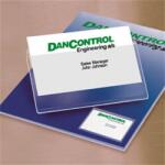 3l Névjegytartó zseb, öntapadó, felül nyitott, 95x60 mm (10111)