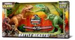 Primal Clash Primal Clash! Set de luptă dinozauri Carnotaurus VS Gigantosaurus 21 cm (WKW039624) Figurina