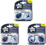Tommee Tippee Night játszócumi 0-6 hó 2 db (unisex)