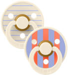 BIBS Studio PIN Colour, 0-6 hó, 2 db (krémfehér mix)