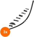 KONTAKT Set 3 x Stergator de Parbriz, Plat 400 mm, Kontakt (DEM-3xMDR-78028)
