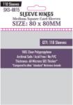 Sleeve Kings Közepes négyzet kártyavédő (110 db-os csomag) 80 x 80 mm (SKS-8815) - tarsasjatekmania