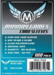 Mayday games Euro méretű kártyavédő (100 db-os szett), 59 mm x 92 mm (MDG-7028) - tarsasjatekmania