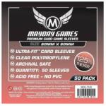 Mayday games Prémium közepes négyzet kártyavédő 80 x 80 mm (50 db-os csomag) (MDG-7145) - tarsasjatekmania