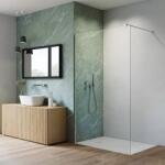 Radaway Perete de dus tip Walk-In, crom lucios, Radaway Nes Walk-In II 10013120-01-01 (10013120-01-01)