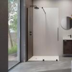 Radaway Perete de dus, cu parte culisabila, Radaway Furo Black Walk-In 10106788-54-01R, 10110744-01-01 (10106788-54-01R, 10110744-01-01)