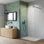 Radaway Perete de dus tip Walk-In, negru mat, Radaway Nes Black Walk-In II 10013100-54-01 (10013100-54-01)