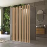 RONAL Perete de dus tip Walk-In, cu profil compensator de fixare pe perete, Ronal Easy STR4P Japan STR4P0905082 (STR4P0905082)
