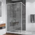 RONAL Perete de dus tip Walk-In, cu profil compensator de fixare pe perete, Ronal STR4P Easy Loft 79 White Line STR4P0800979 (STR4P0800979)