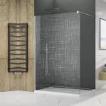 RONAL Perete de dus tip Walk-In, cu profil compensator de fixare pe perete, Ronal STR4P Easy Decor Lines STR4P1005061 (STR4P1005061)