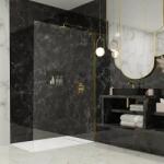 Radaway Perete de dus tip Walk-In, cu stabilizator in forma de L, auriu lucios, Radaway Modo SL Gold II 10319065-09-01L (10319065-09-01L)
