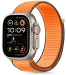 Tech-Protect TP2043 Tech-Protect Nylon Apple Watch 6 / 7 / 8 / 9 / 10 / SE / ULTRA 1 / 2 (44/45/46/49mm) óraszíj, narancssárga (TP2043)