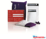  Futártasak C3+ 350x460 + 50 mm. szilikonos záródás 100 db/csomag Coex Fehér/Fekete (COEX68293)