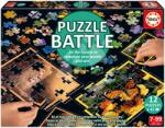 Educa Puzzle Battle Természet Nature Educa 12 fajta puzzle 504 darabos és 12 kártya ábrákkal 7 évtől (20119)