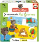 Educa Oktatójáték legkisebbeknek Je reconnais les formes Educa Ismerkedem a geometriai alakzatokkal 4 kép 12 darabos 24 hó-tól (19876)